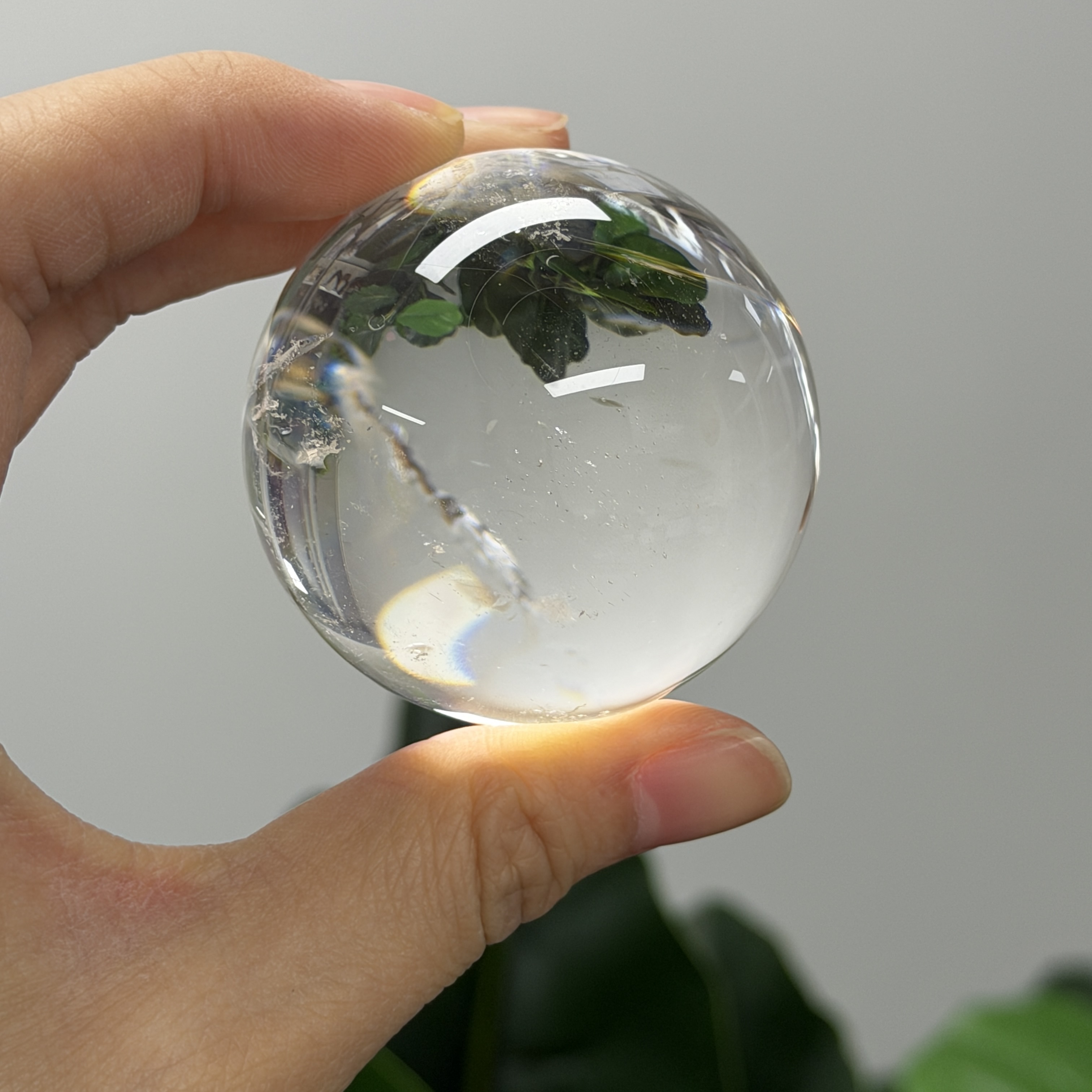 白水晶球 5cm WD2216