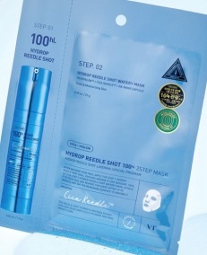 PP2026-E98-VT HYDROP REEDLE SHOT 100HL 2-STEP MASK 玻尿酸微針精華 100 面膜 (5ea) (EXP 2027/11)（清倉貨品不退不換以不影響實際使用為準，現貨可新蒲崗倉庫即取）
