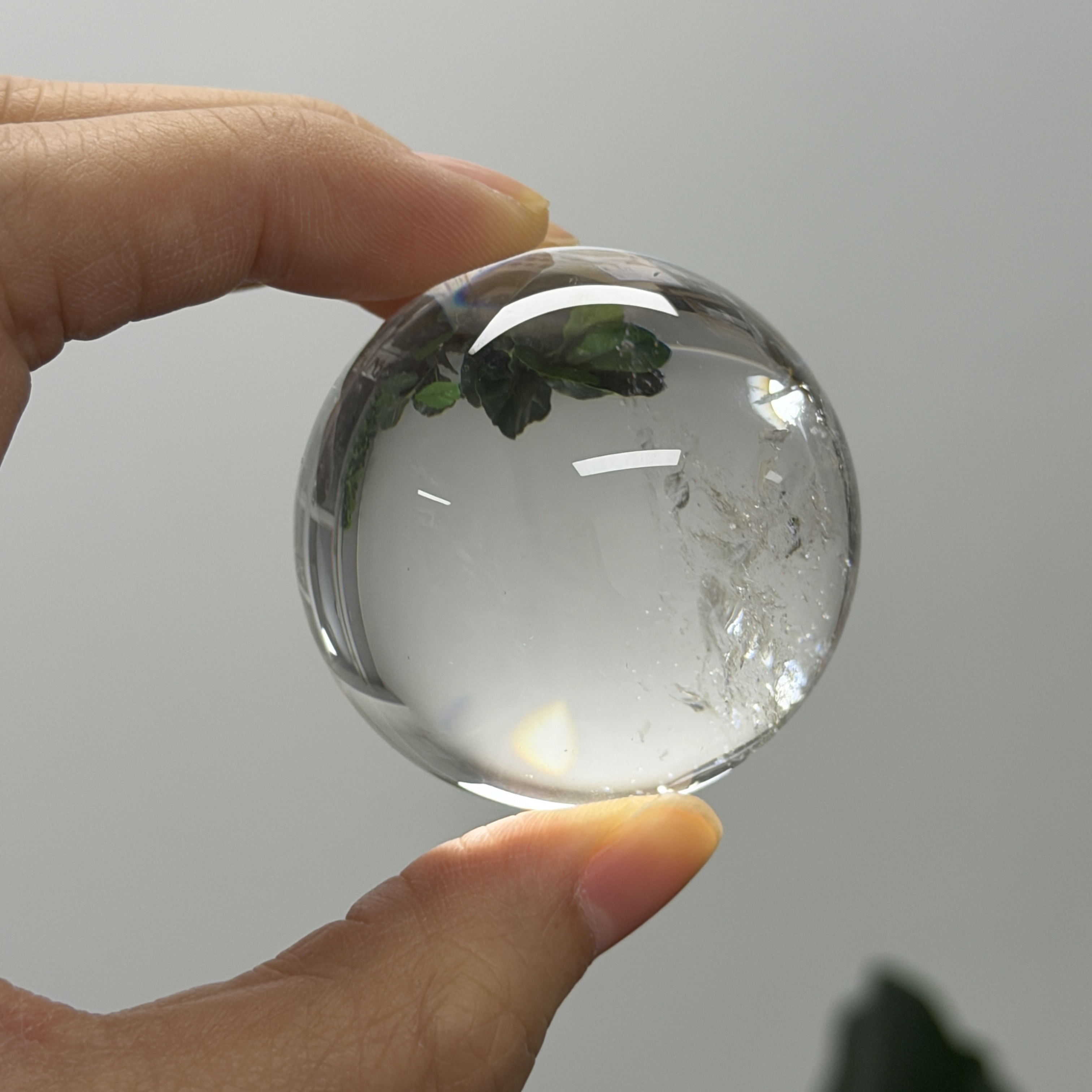 白水晶球 4.5cm WD2219