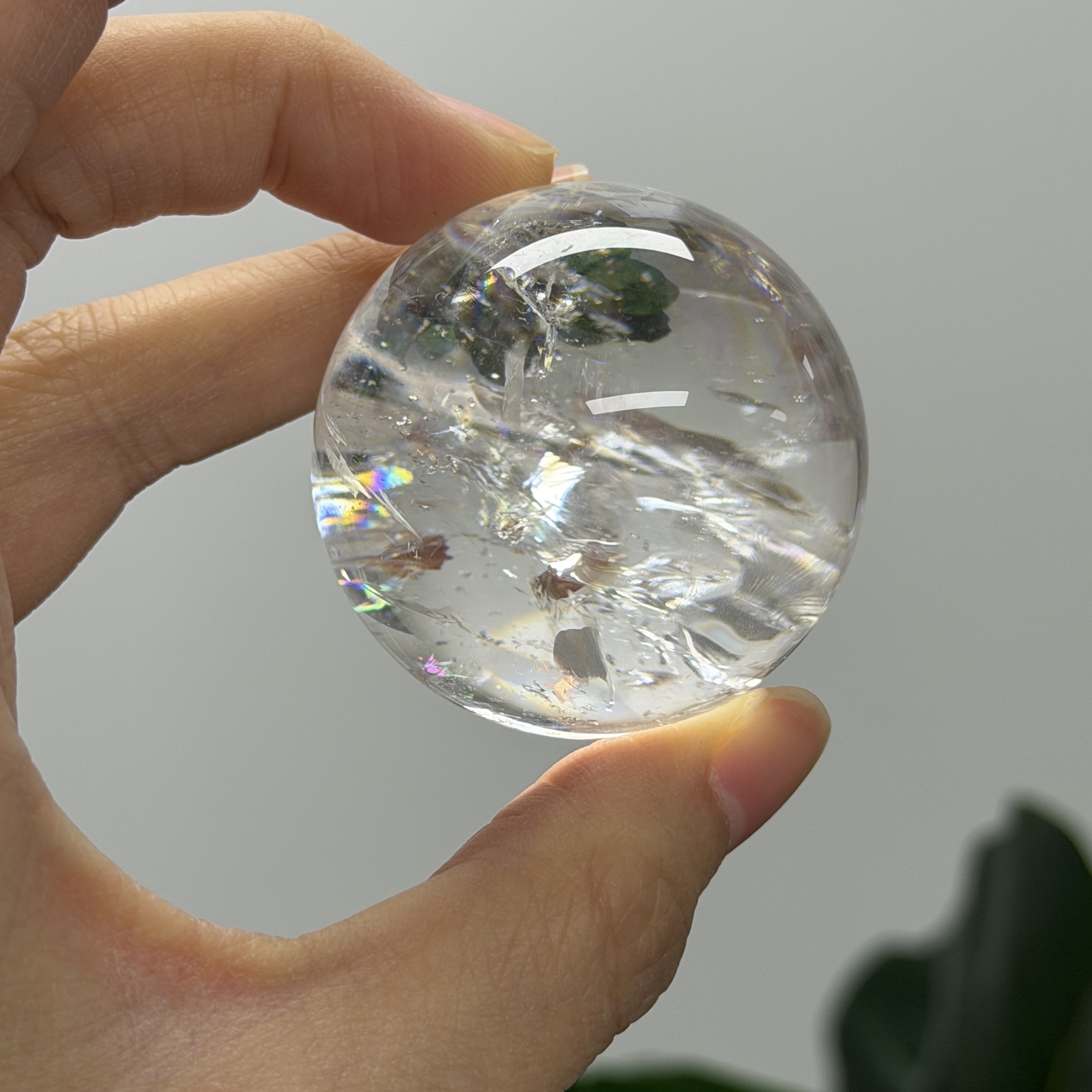 白水晶球 4.5cm WD2221