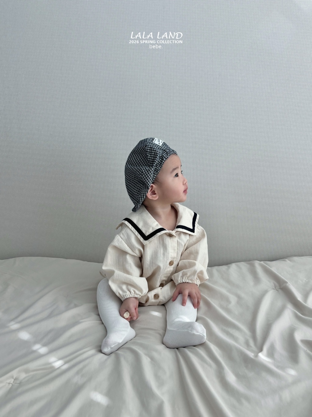 韓國🇰🇷 LALA LAND 水手包屁衣(12m/18m)