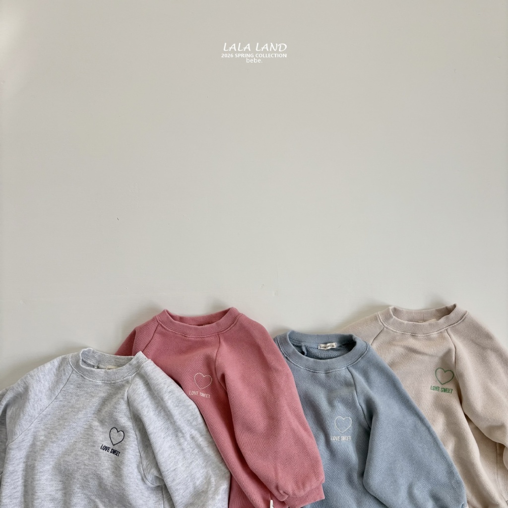 韓國🇰🇷 LALA LAND 刺繡愛心包屁衣(12m/18m)