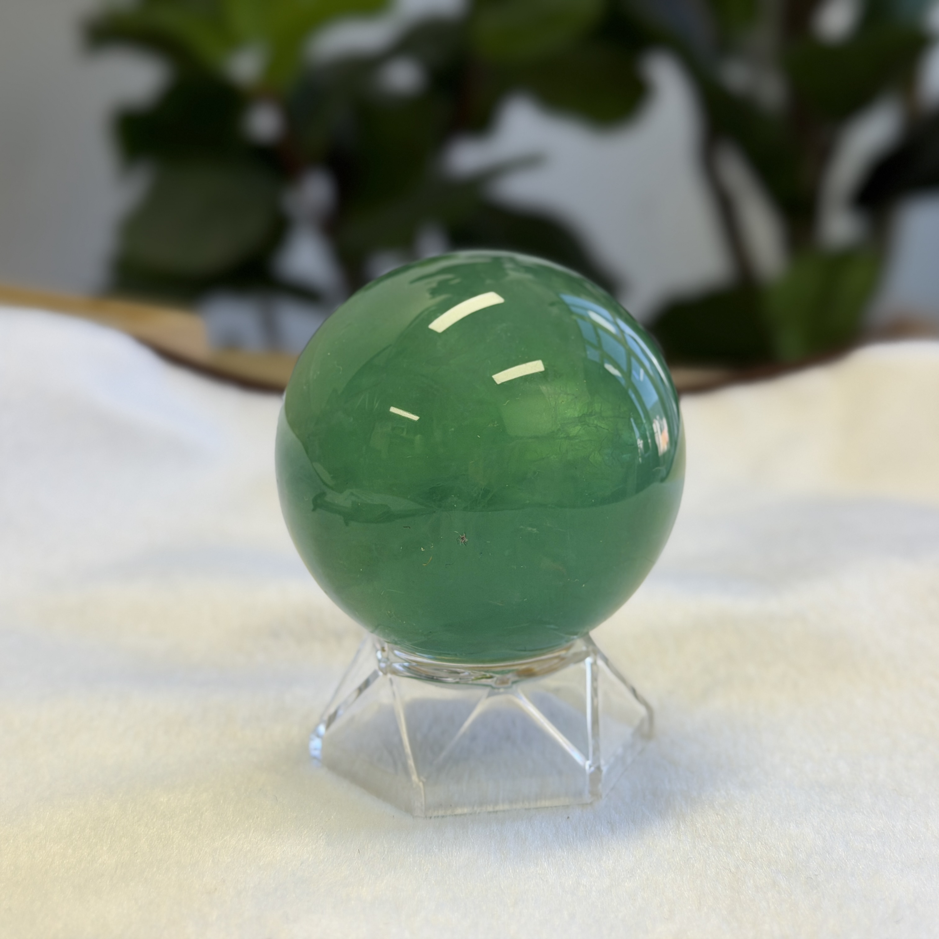 綠螢石球 6.7cm FF1310