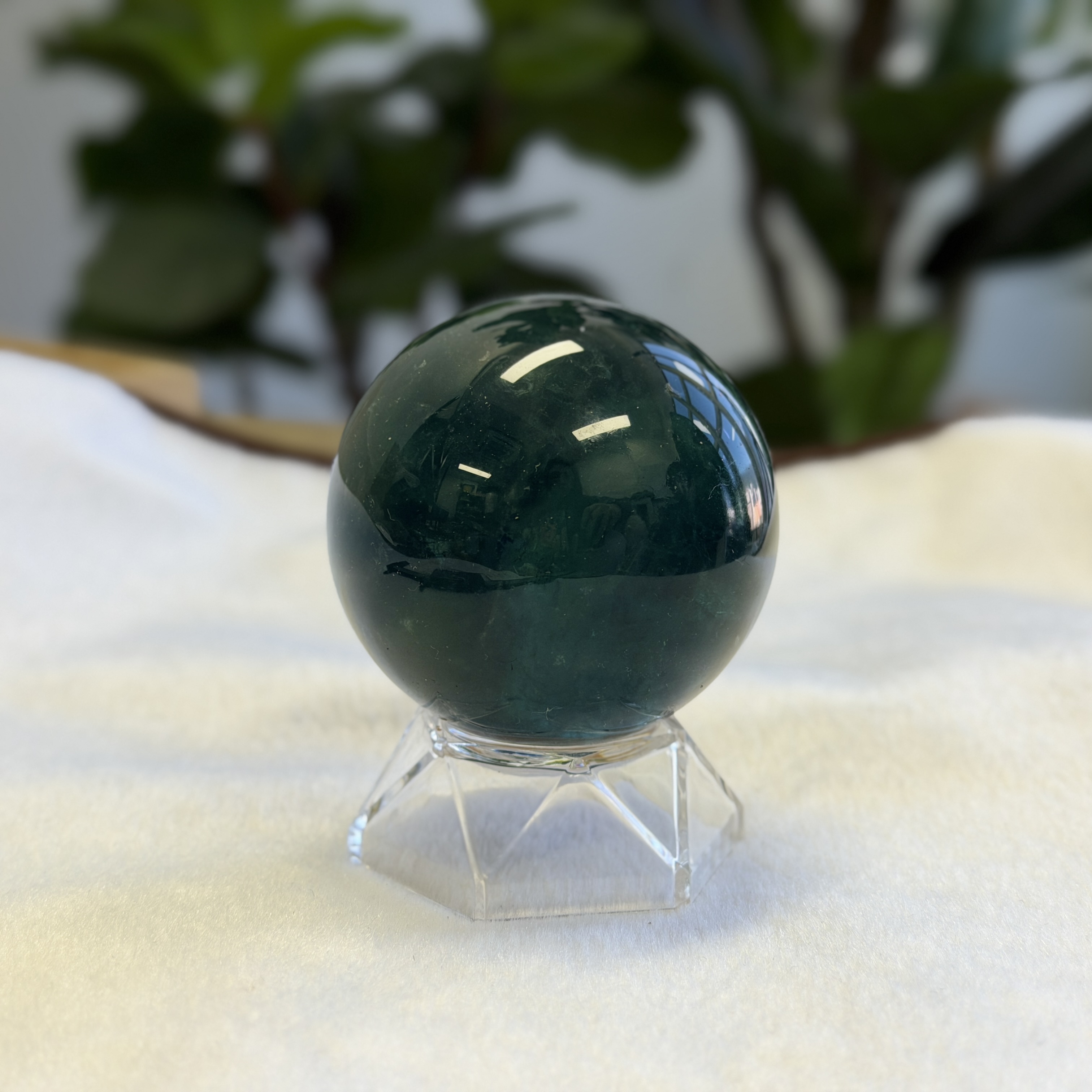 綠螢石球 6.4cm FF1309