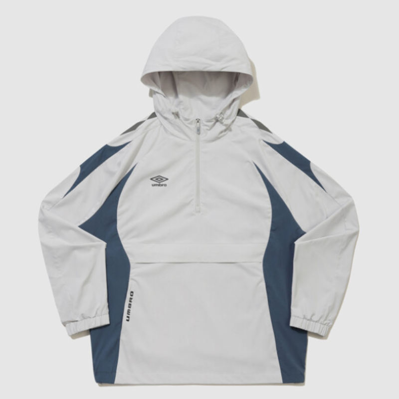 【代購】UMBRO PTR 梭織 Warm-Up 連帽 Anorak 風衣上衣