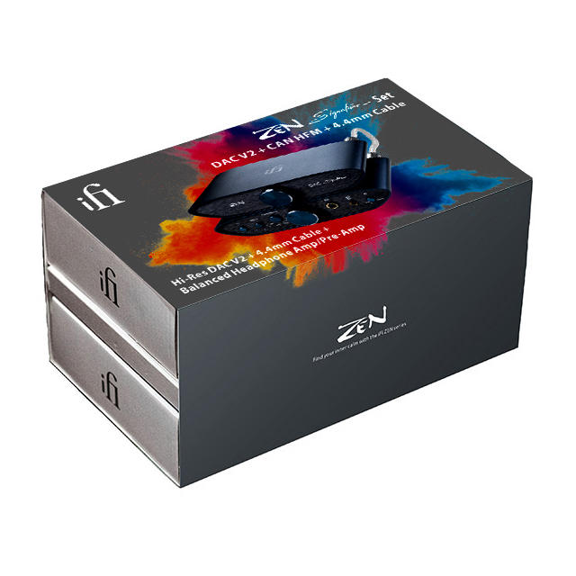 英國 iFi – ZEN Signature Set HFM 限量特製版純解碼+平衡耳擴組合 | 連 iFi 4.4mm 訊號短線