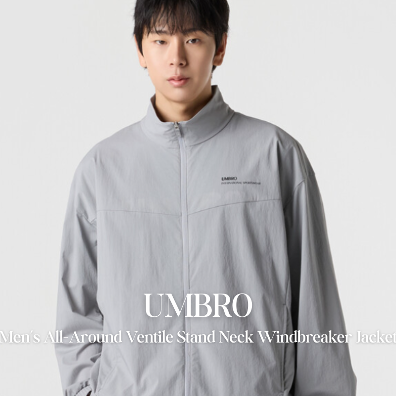 【代購】UMBRO All-Around Ventile 立領防風外套