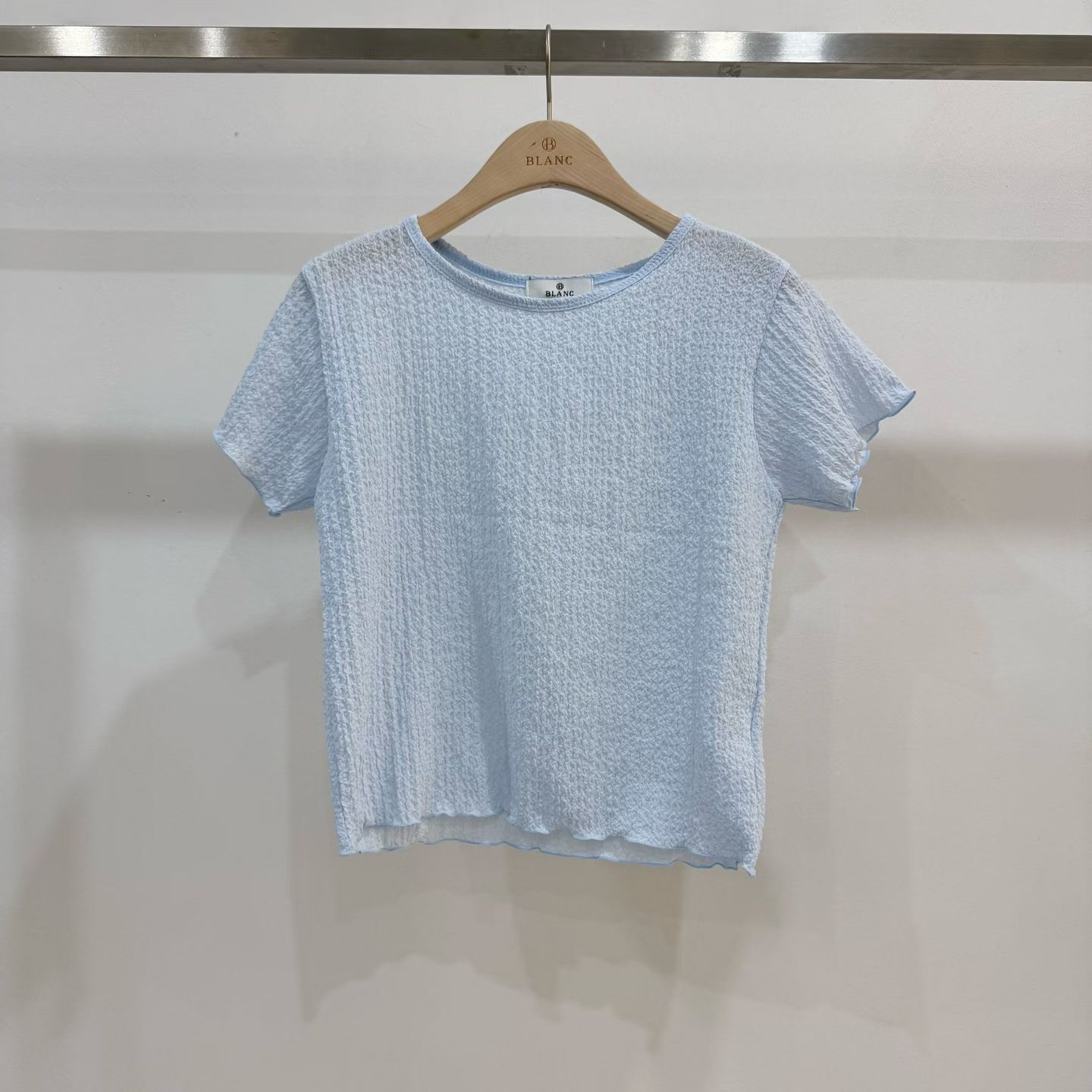 MB5528 紋路短Tee *特價* (優惠碼同充值購物金不適用)