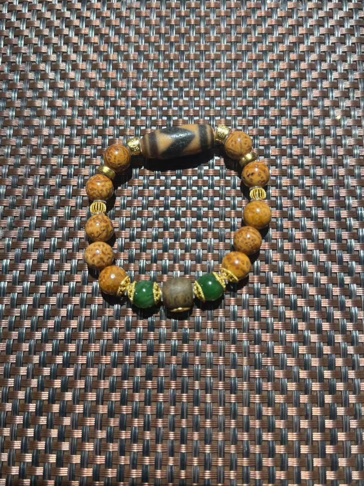 OTH-LLG0202-107 牙黃虎牙手串  (A107)