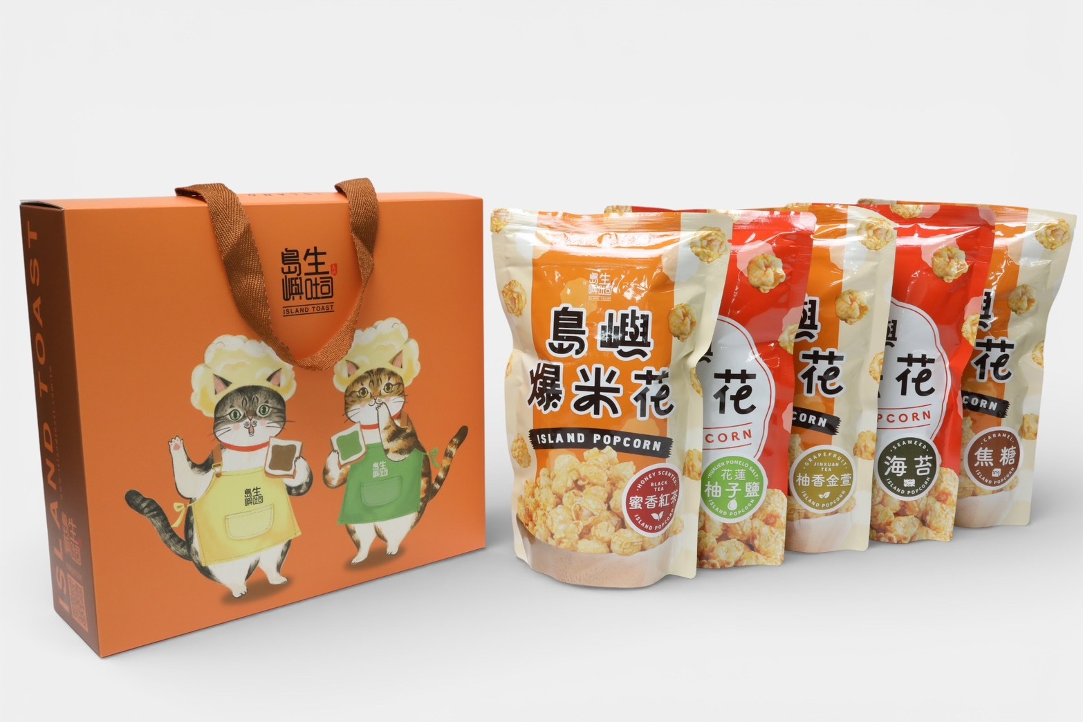 新年禮盒組-貓貓禮盒（爆米花禮盒）