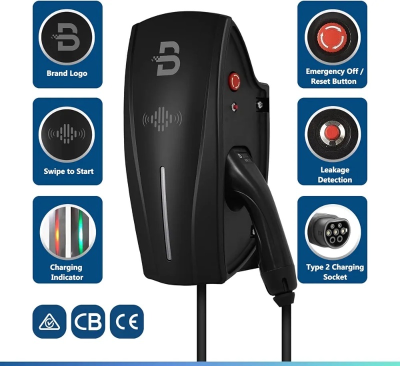 BENY 家用OCPP電動車充電站掛牆式