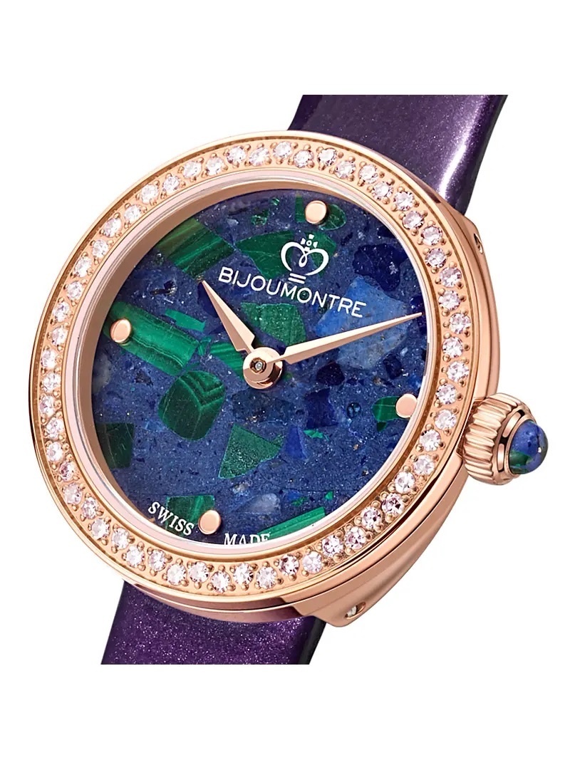 玲瓏-迷你 J027RGPUGB0 漆皮錶帶-M