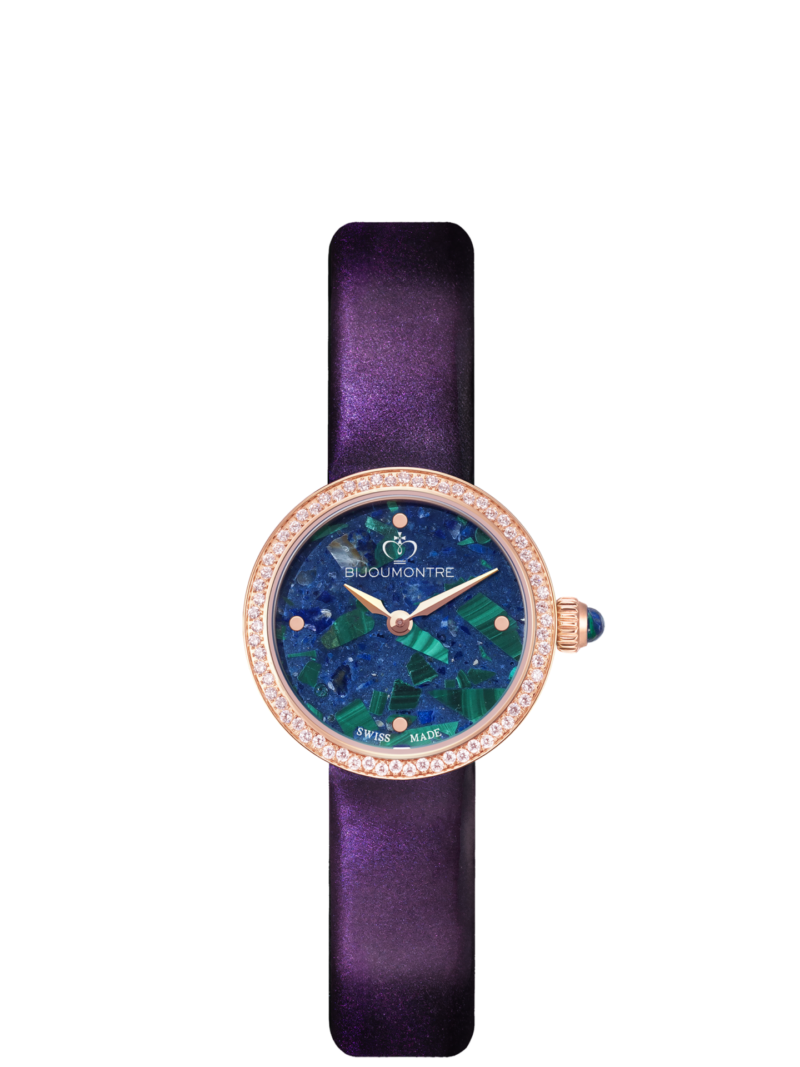 玲瓏-迷你 J027RGPUGB0 漆皮錶帶-M