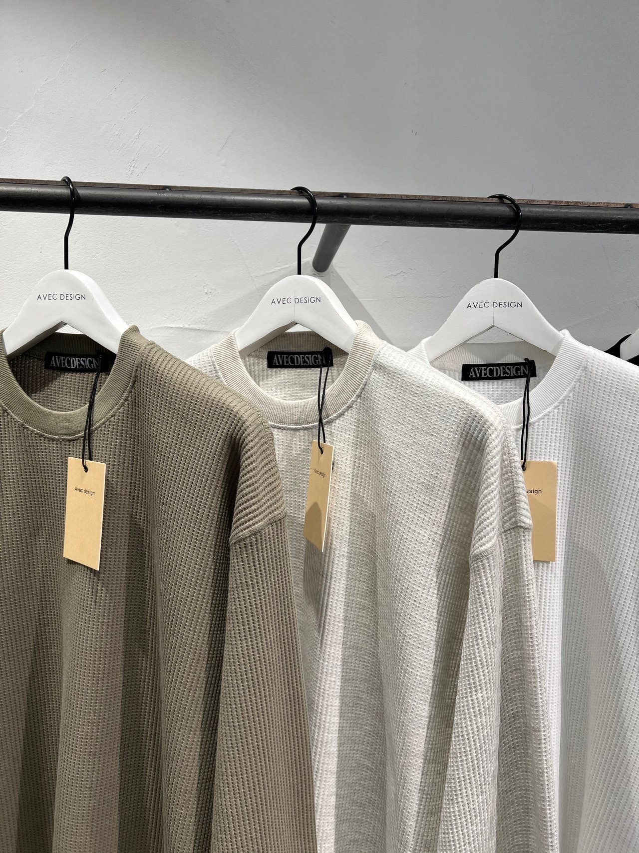 K19  鬆餅格簡約Tee