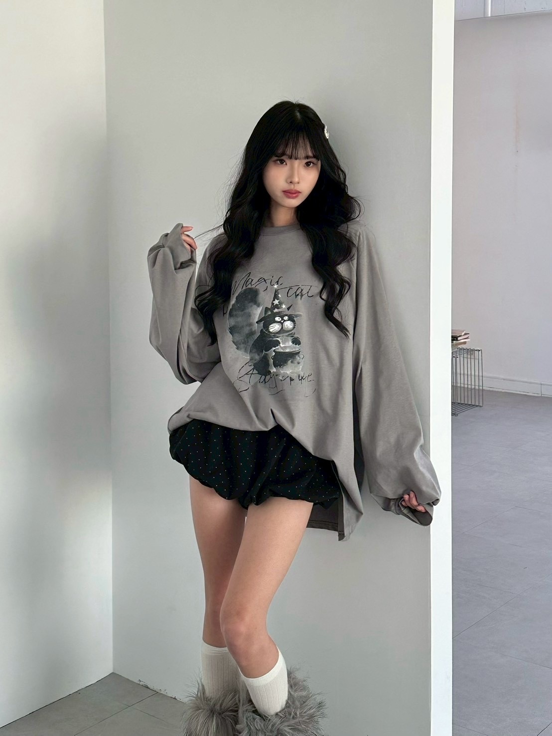 mmb巫婆貓燉毒濃湯長tee