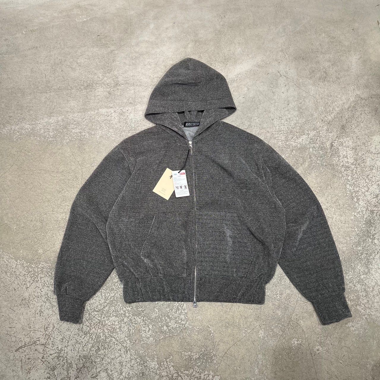 K21   絨面連帽外套