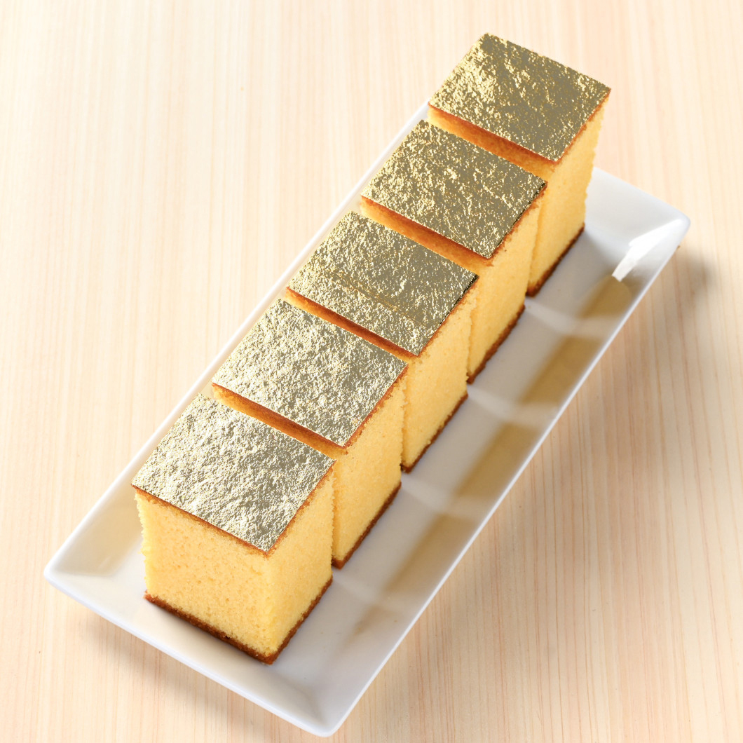 日本金箔蜂蜜蛋糕