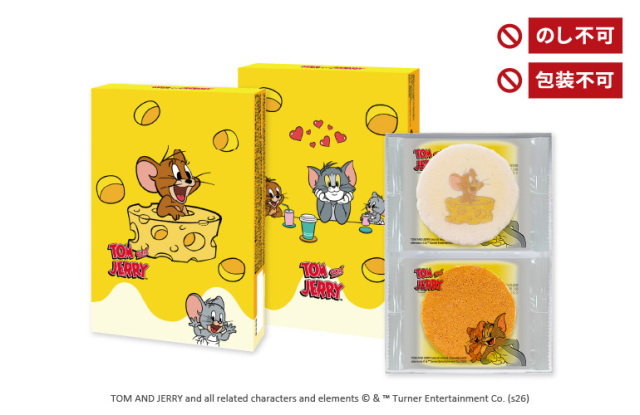 日本直送 Tom & Jerry x 桂新堂 芝士蝦餅 [6袋入]