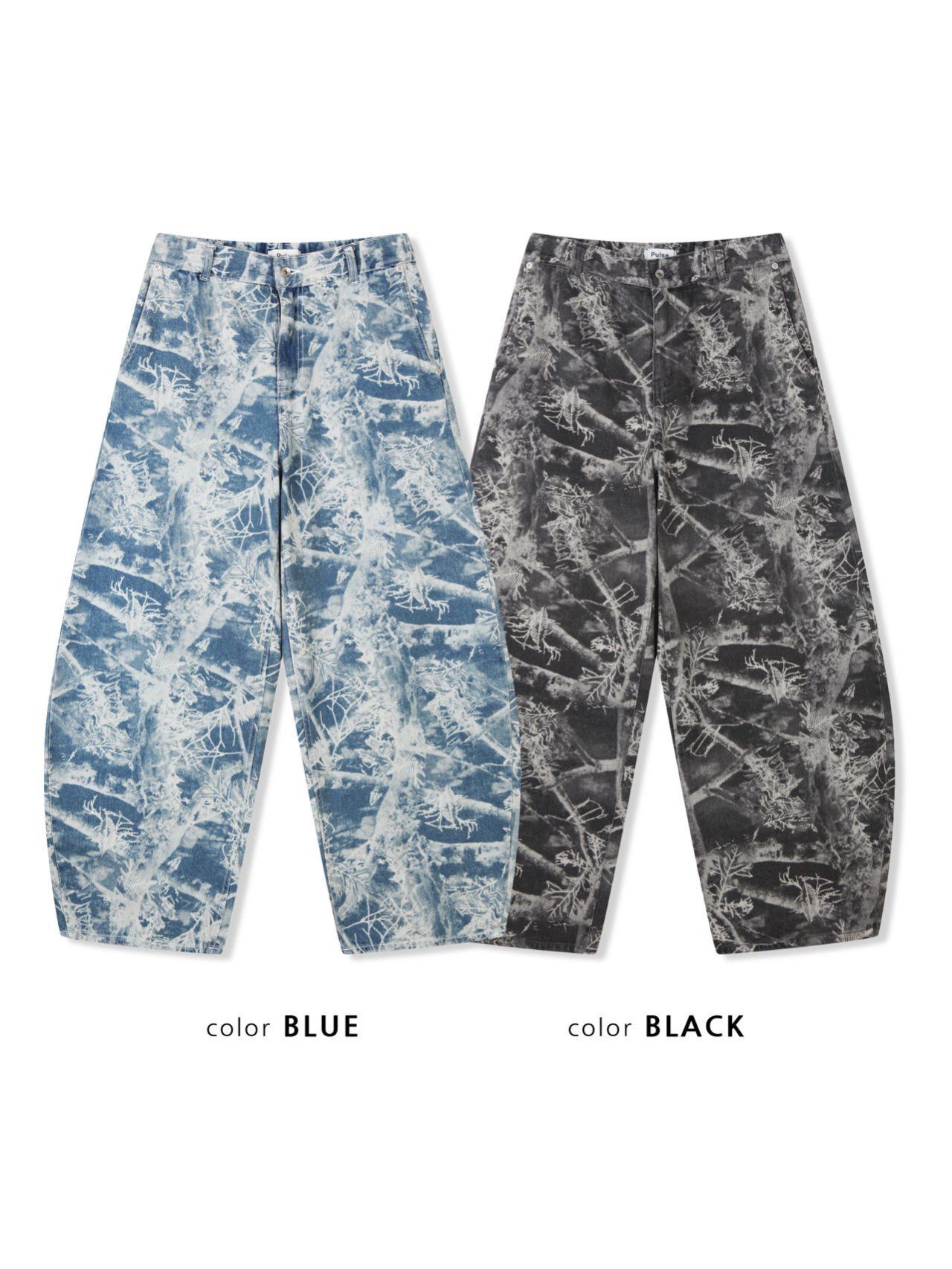 紮染彎刀褲 PULSE-200P