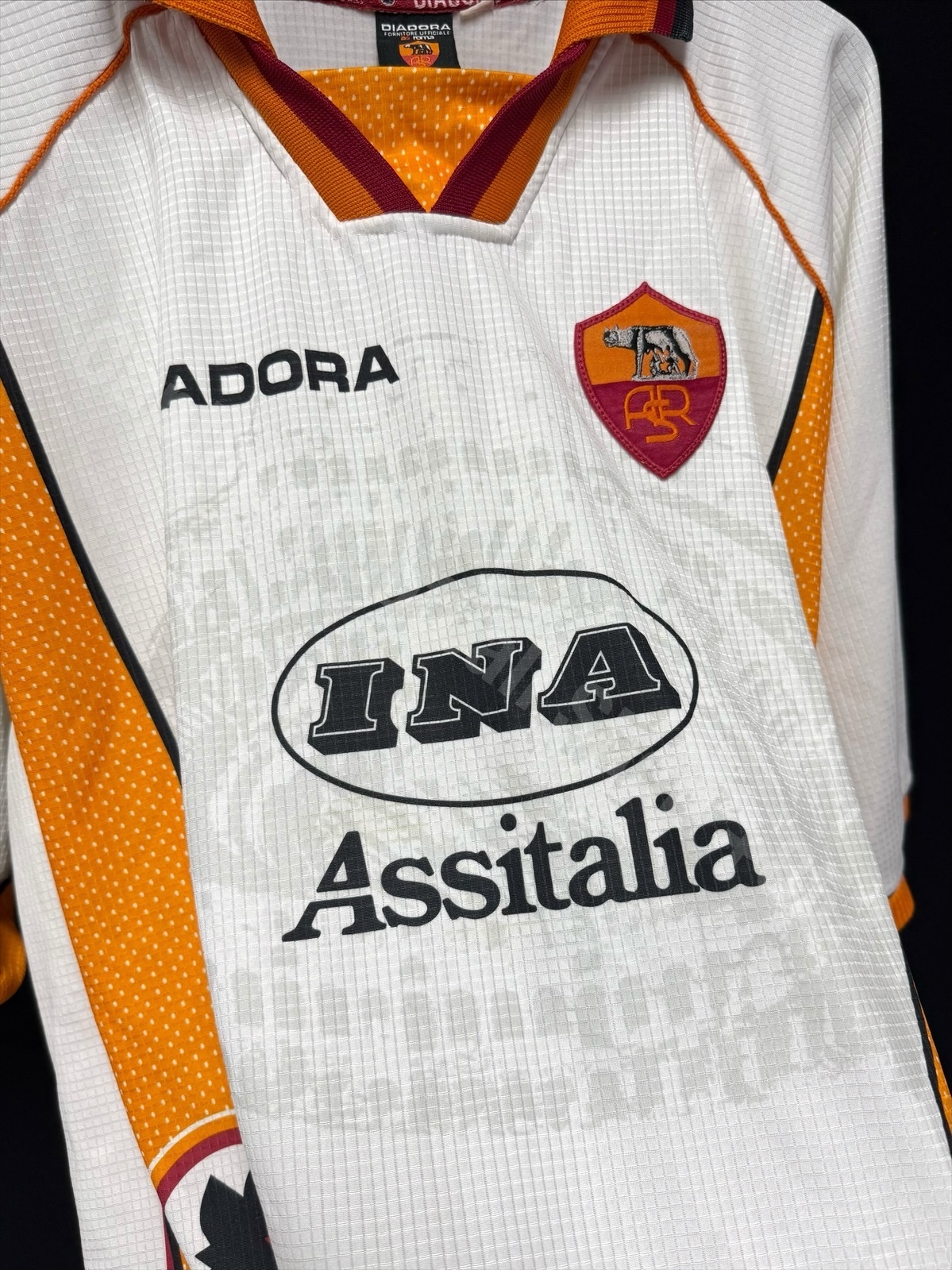 AS Roma 1997-1998 Diadora Away Shirt
