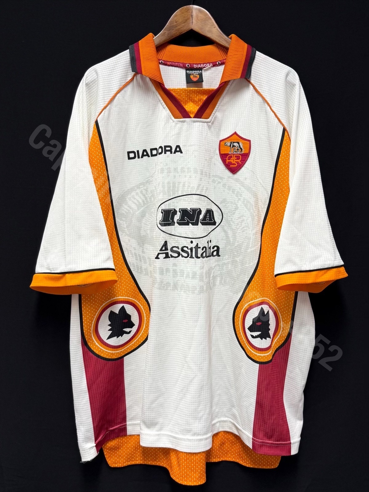 AS Roma 1997-1998 Diadora Away Shirt