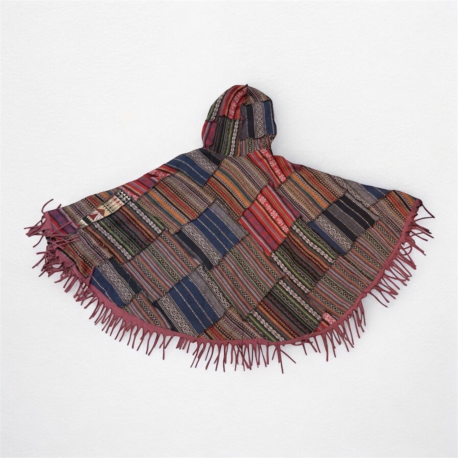 TOAG選品 | 泰國圖騰拼接斗篷 (K10)