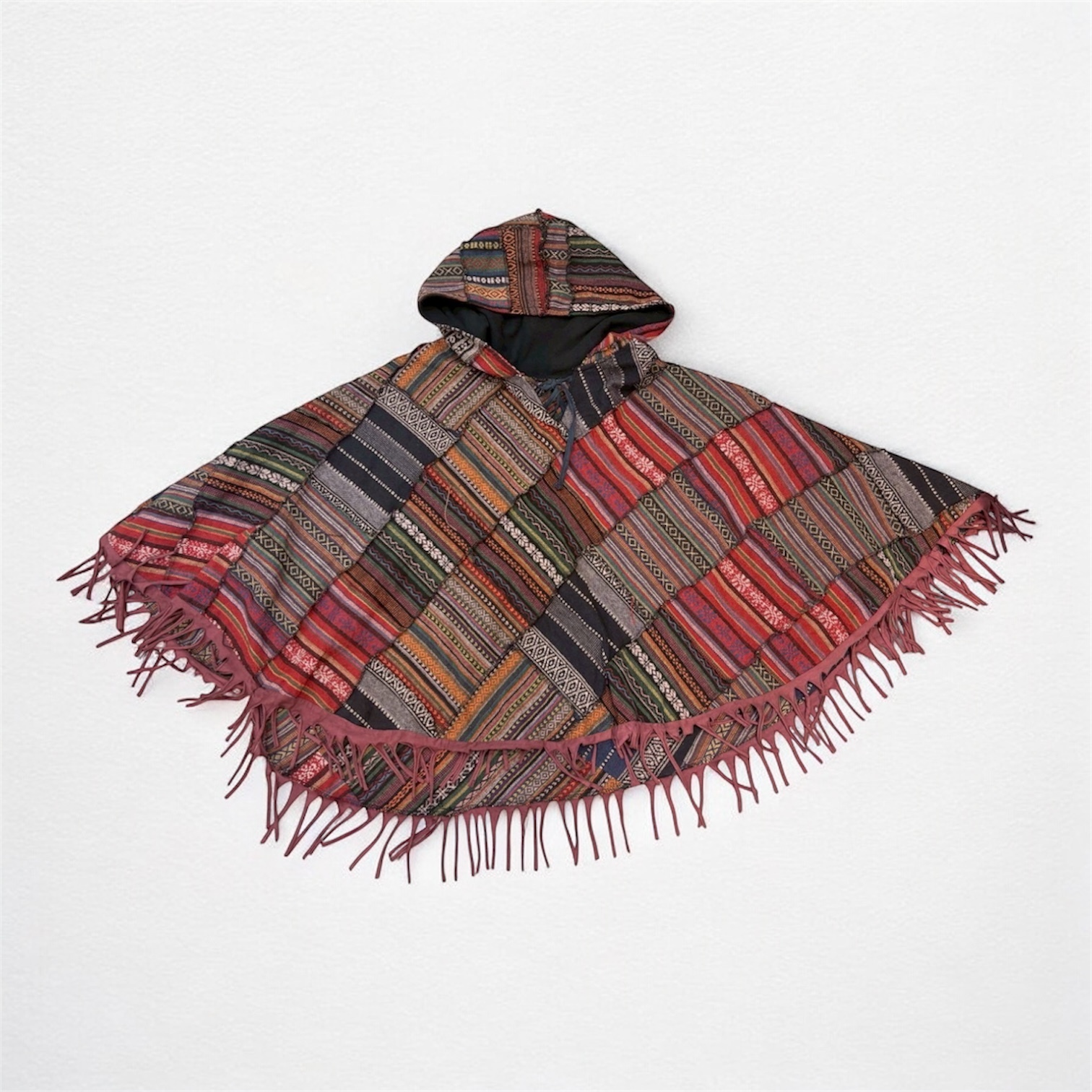 TOAG選品 | 泰國圖騰拼接斗篷 (K10)