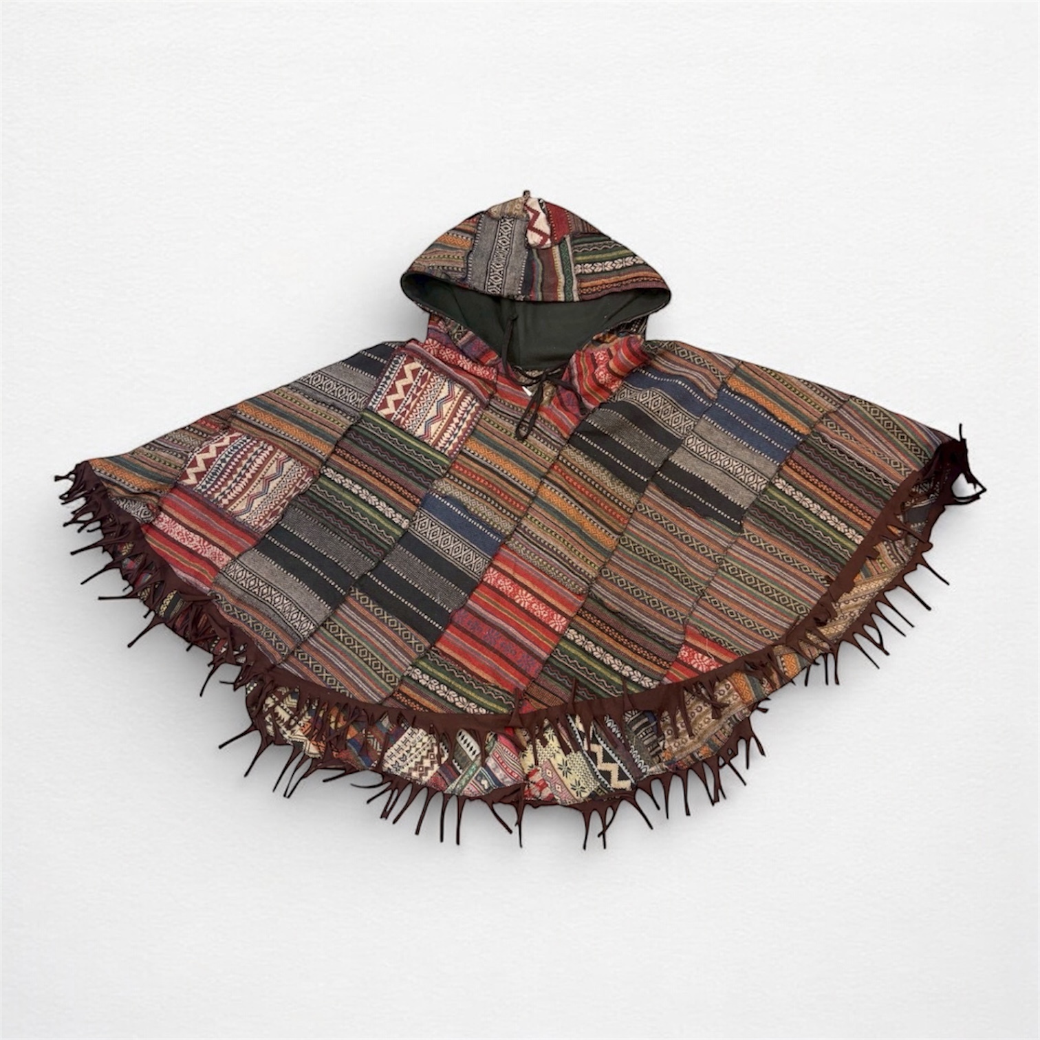 TOAG選品 | 泰國圖騰拼接斗篷 (K5)