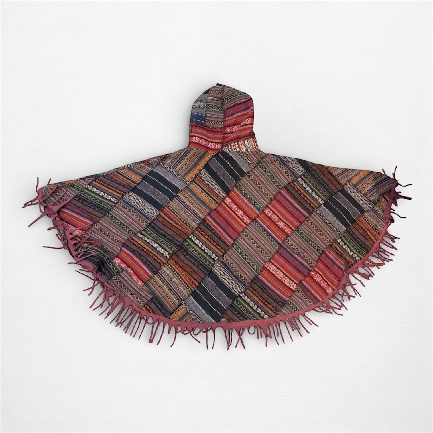 TOAG選品 | 泰國圖騰拼接斗篷 (K19)