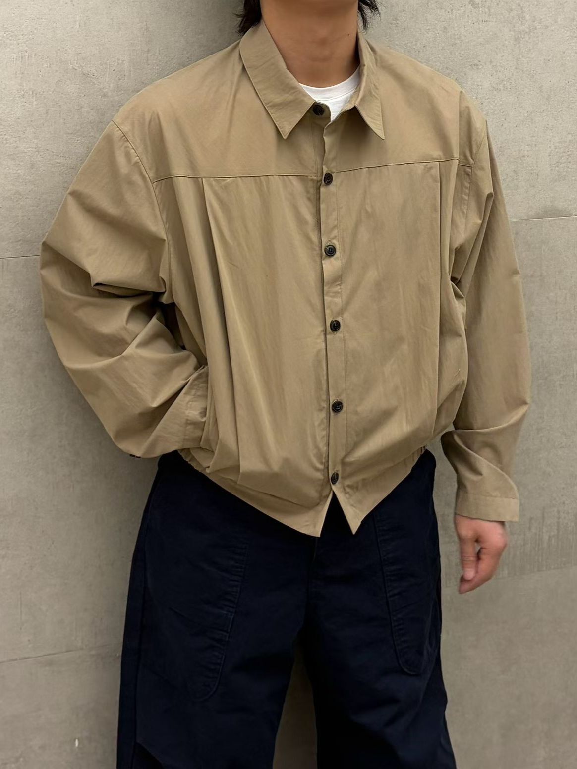 淨色反領開胸外套 PULSE-208JK