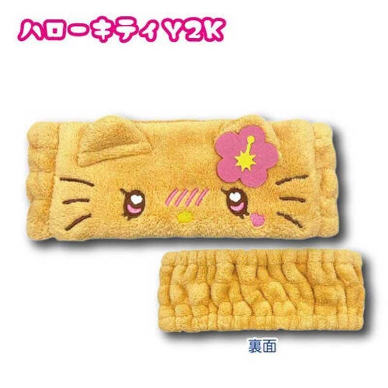 日本 Sanrio Hello Kitty 平成辣妹系列 - 髮帶 吸水髮圈