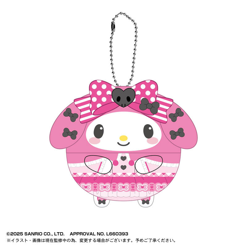 日本 Sanrio My Melody & Kuromi 手玉公仔匙扣盲盒