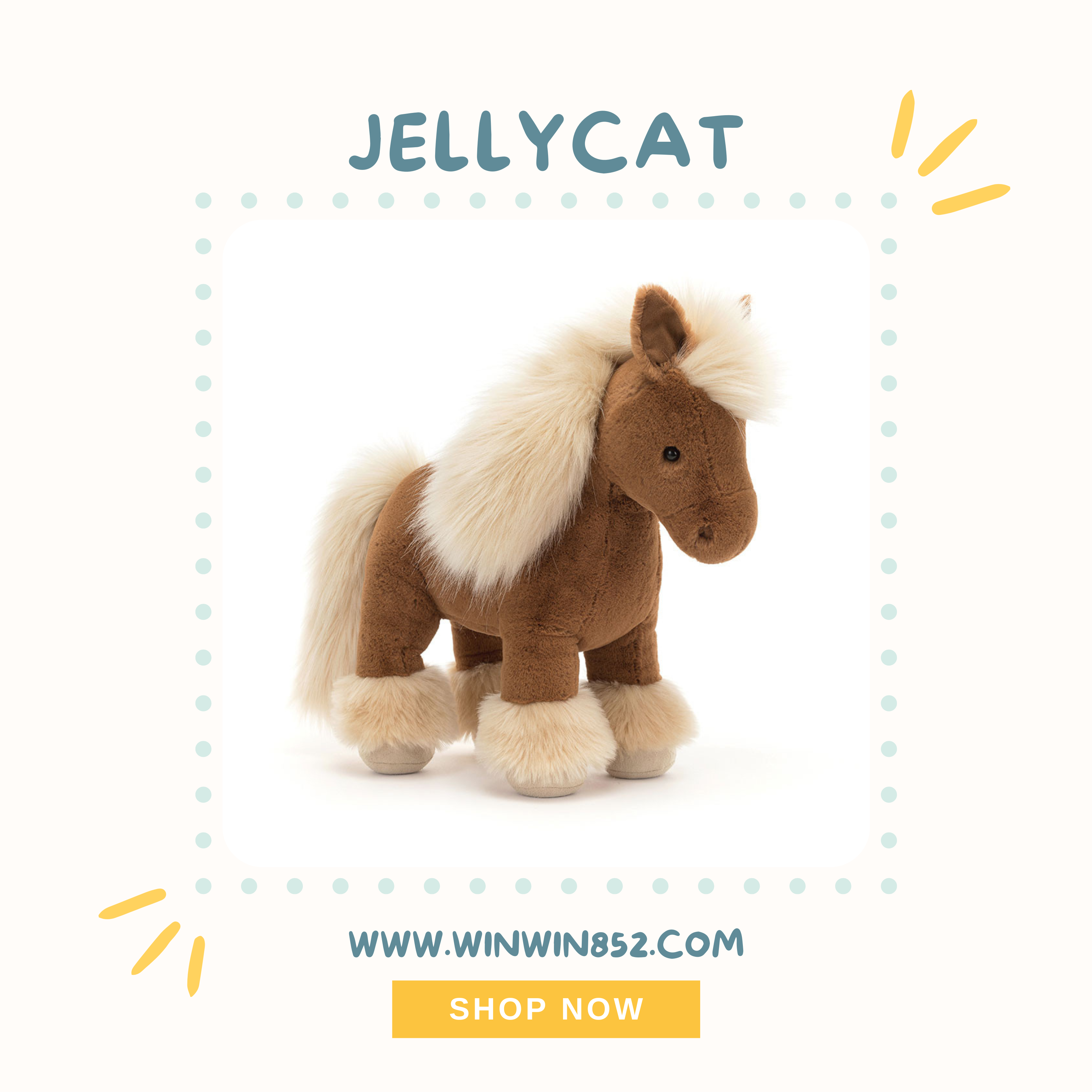 Jellycat Freya Pony