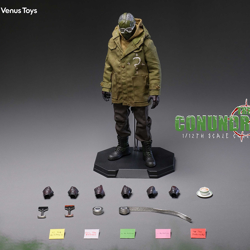 Six Feet Lane Studio x Venus Toys 1/12 The Conundrum Man Action Figure(SS003)