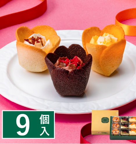 夢幻花朵🌹 TOKYO TULIP ROSE 鬱金香玫瑰 奶油 & 起司風味 4/6/9 入裝