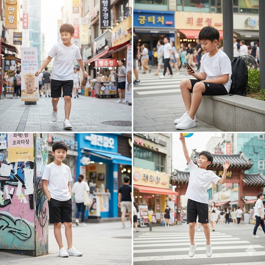 【預購】CHAMPION H020351 男大童運動短褲