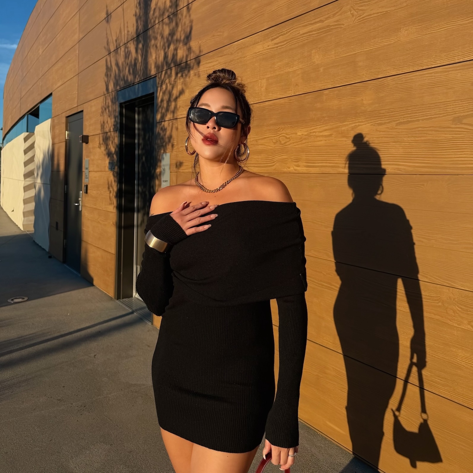 新年必備🧧一字針織洋裝(2色)