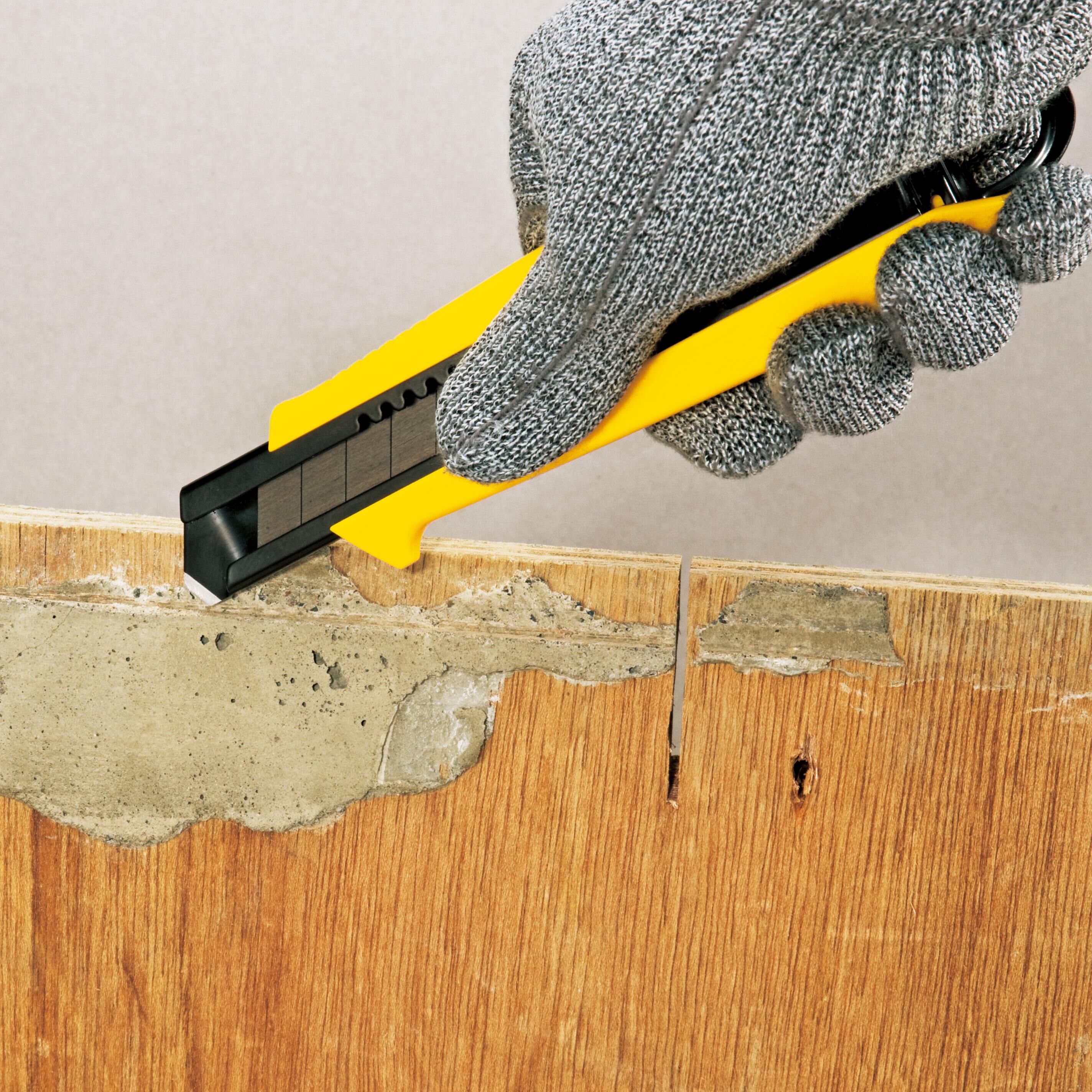 日本 TAJIMA 田島｜黑刀片-美工刀 寬18mm淒黑刃 起子美工刀 自動固定式 L500｜DCL500