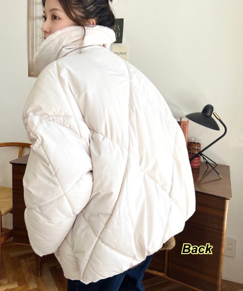 260204 日系女裝moments 反領毛毛褸/3 色