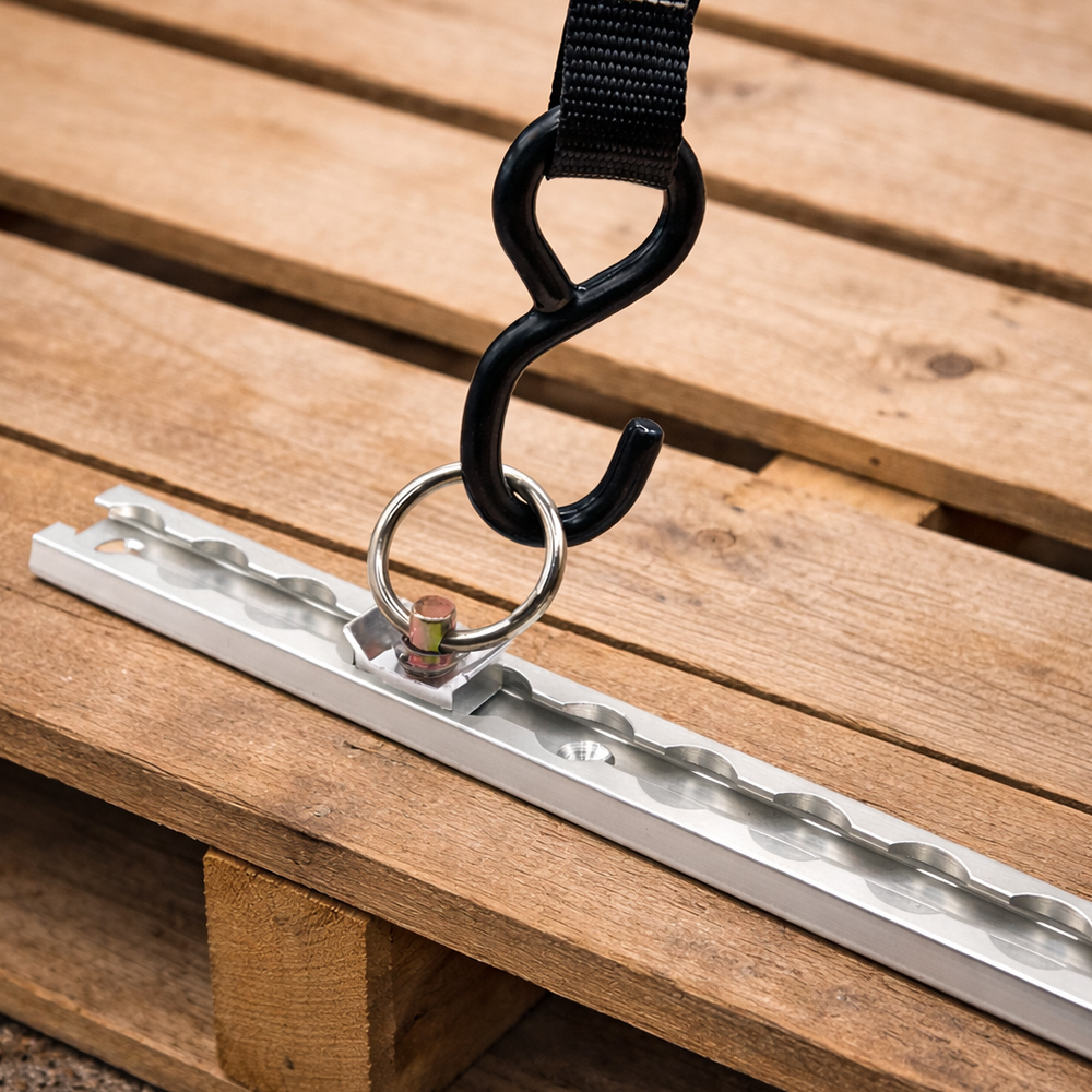 鋁軌道掛鉤環組