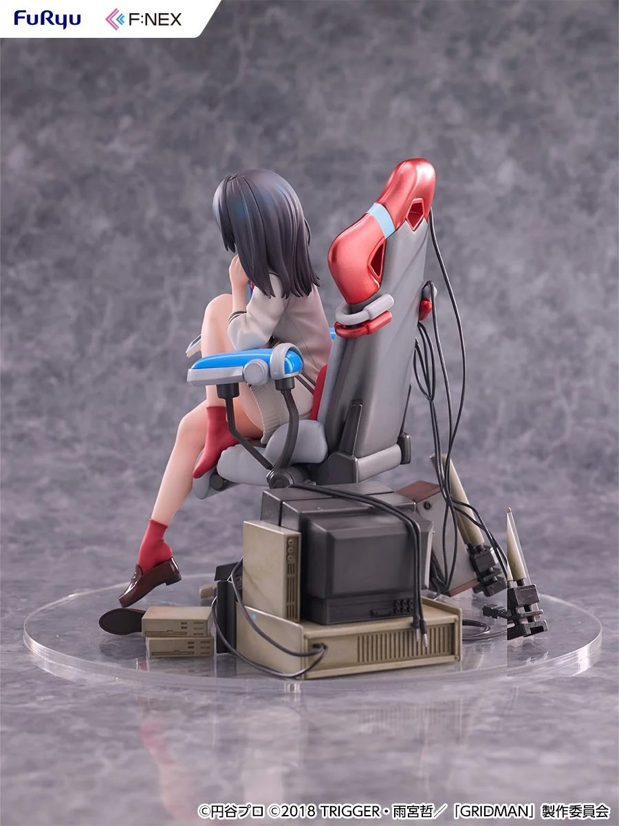 FuRyu [F:NEX] SSSS.GRIDMAN Rikka Takarada -Gaming Chair- 1/7 Scale Figure