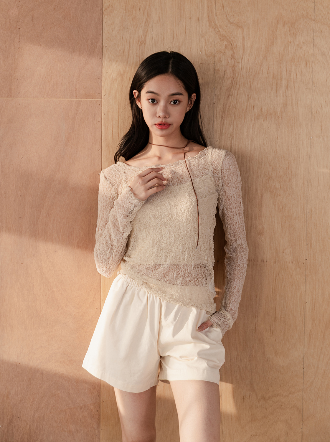 【2件599】【期間限定】全棉彈性腰頭短褲