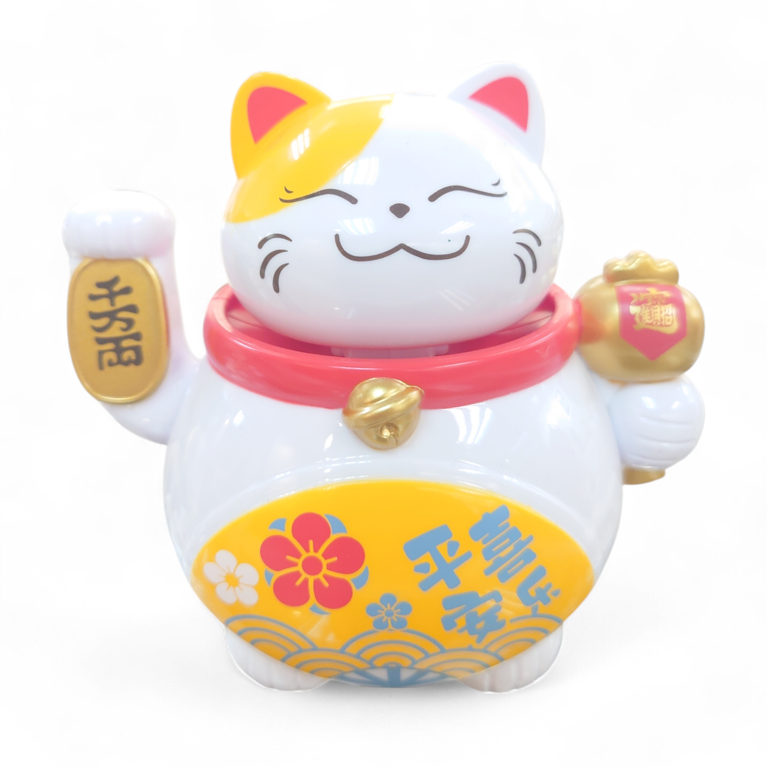 A41 平安喜樂納福招財猫 (經師傅開光)