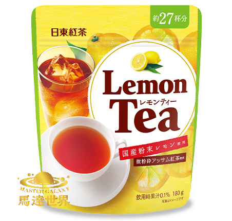 即沖檸檬茶粉包 180g 日本直送 最佳食用日期：2027年9月