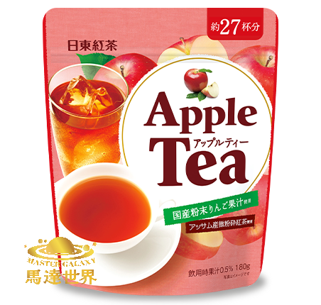 即沖蘋果茶粉包 180克 日本直送 最佳食用日期：2027年8月
