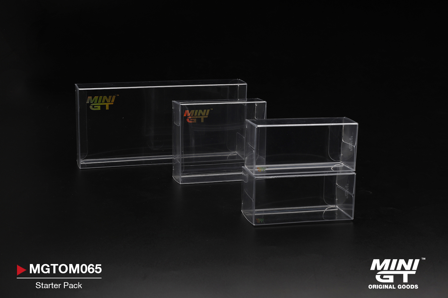 [預訂] MINI GT Box Protector Starter Pack (24 pc/set)-Type A: Standard size (10 pc) -Type B: SUV size (10 pc) -Type C: Square size (2 pc) -Type D: Retangle size (2 pc)