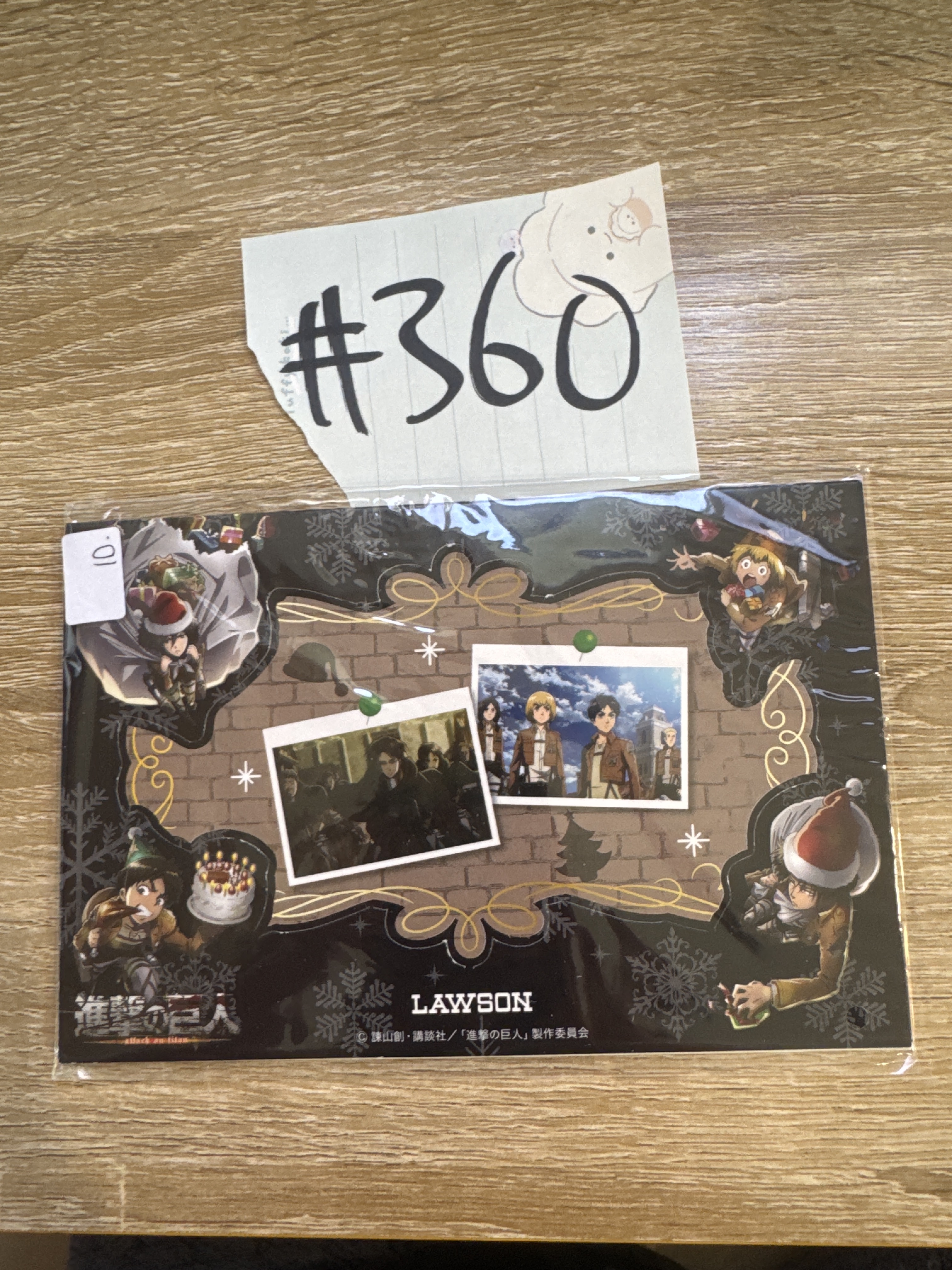 進擊的巨人 多人 可立紙品 #360