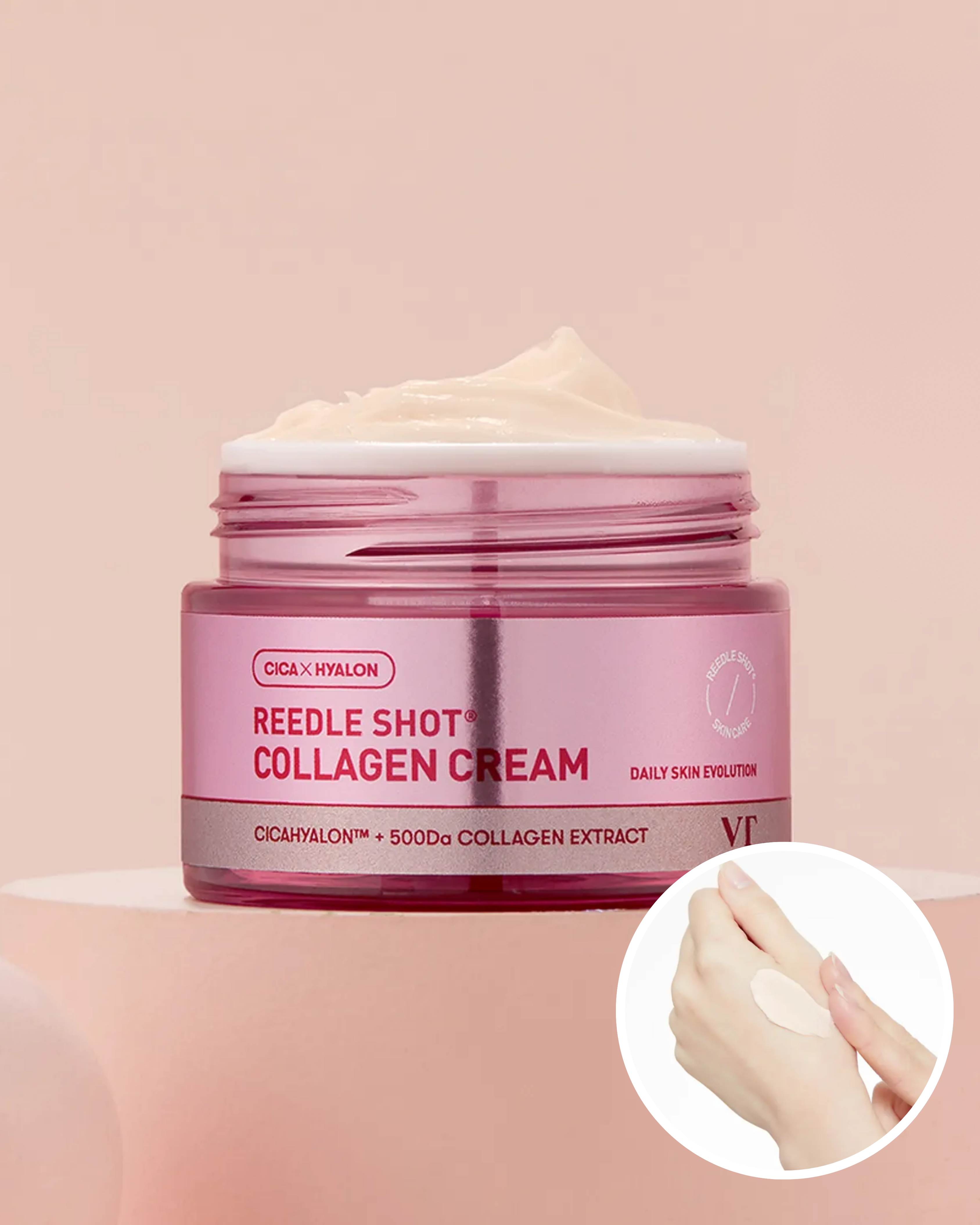 VT Cosmetics - 膠原蛋白彈力微針面霜 50ml  (平行進口)