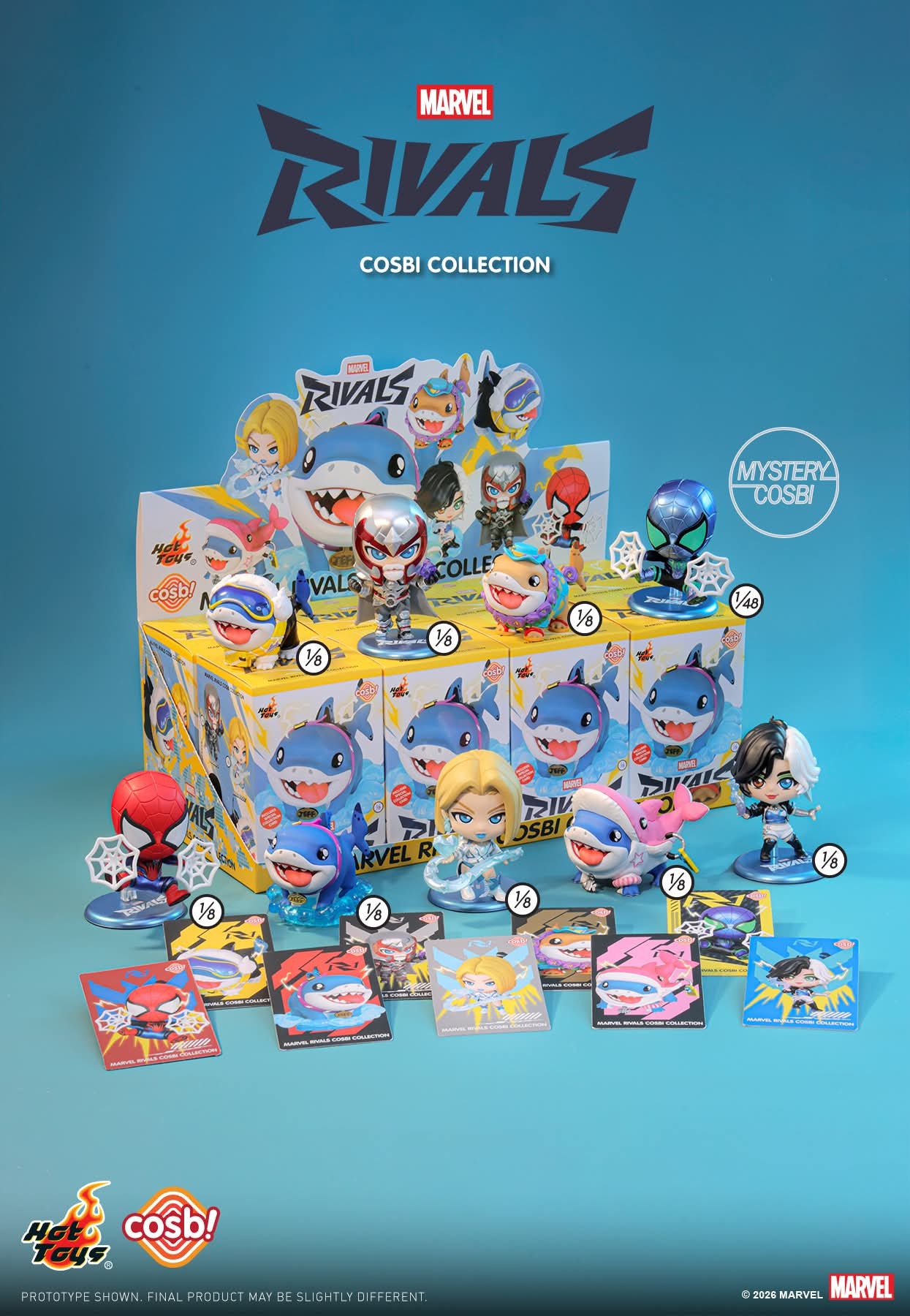 Hot Toys Marvel Rivals Cosbi Collection