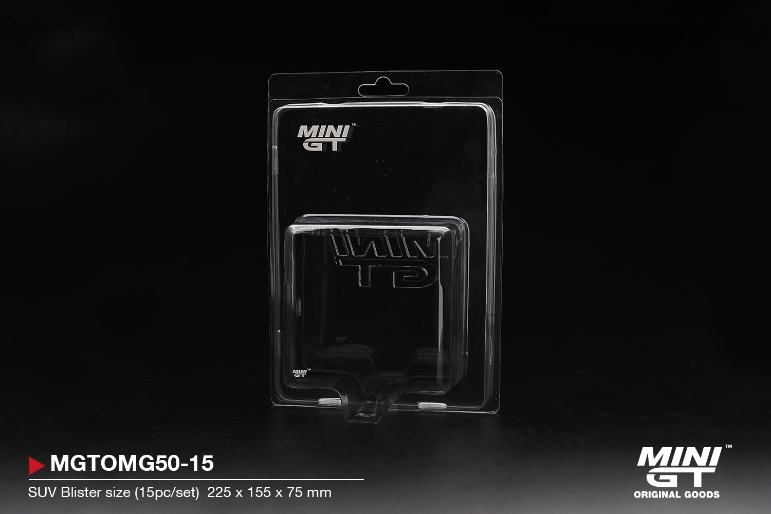 [預訂] MINI GT Blister Protector Type B: SUV Blister size (15pc/set)
